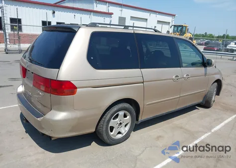 2000 Honda Odyssey Ex z USA, uszkodzony, nr VIN 2HKRL1868YH001859